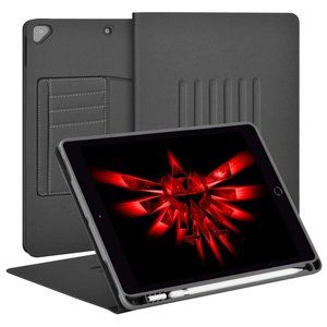 Case for iPad 9th/8th/7th Gen 2021/2020/2019 10.2-Inch with Pencil Holder